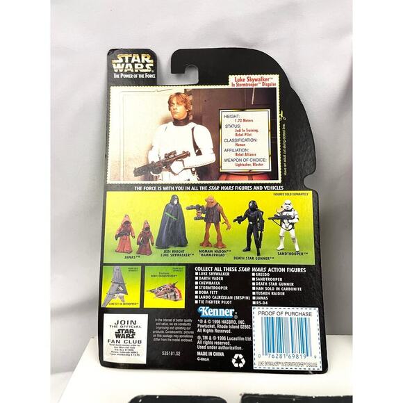 Lot of 10 Star Wars 1990s Power Of The Force Kenner Action Figures Micro Machine - Picture 10 of 12